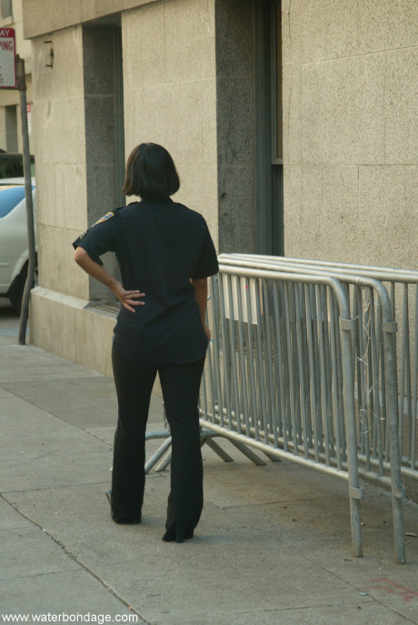 Chyna White gets brutalized by a police officer after getting a parking ticket
