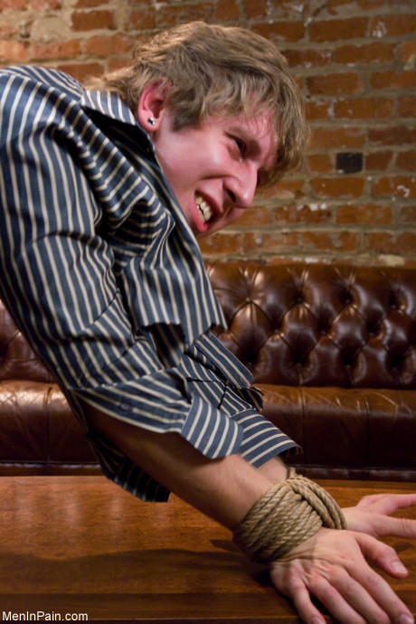 Femdom Penny Plame spanks and mounts her slaveboy's ass from behind