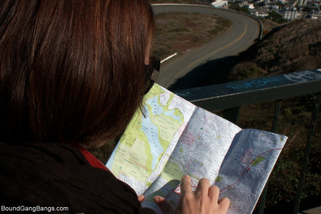 Busty businesswoman Mckenzie Lee gets blindfolded & blowbanged by ebony bulls