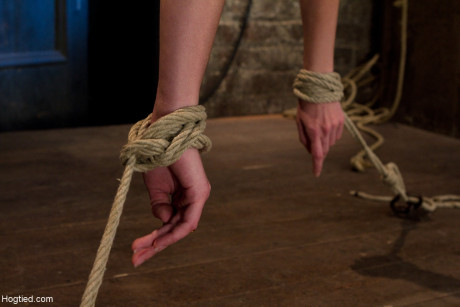 Hogtied Elise Graves