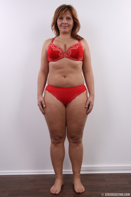 Overweight female spices up her non-existent sex life by becoming a naked model