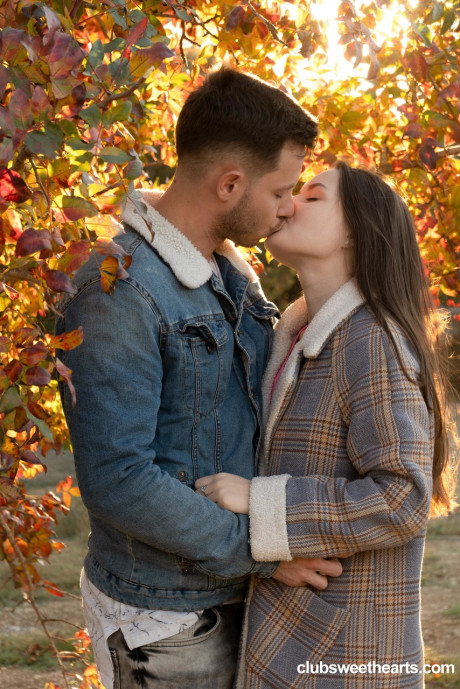 Raven-haired young Baby Bambi gets hammered and cummed on the first date