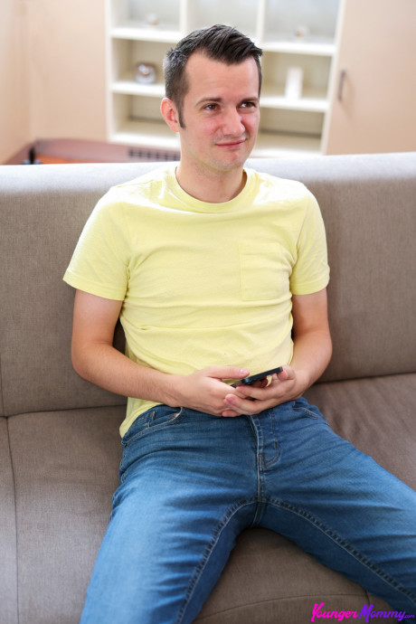 Mom with glasses Stacy Cruz getting banged and spunked by her stepson