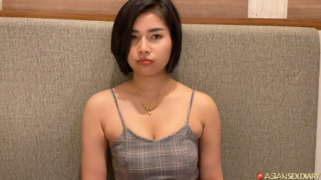 Pretty attractive oriental babe Toei B teases in a charming tight dress and gets a dicking
