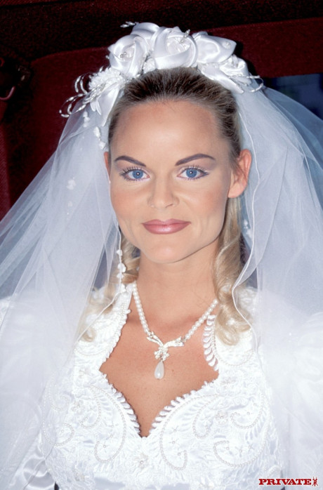 Fine Danish MILF Katja Kean poses fully dressed & naked in various locations