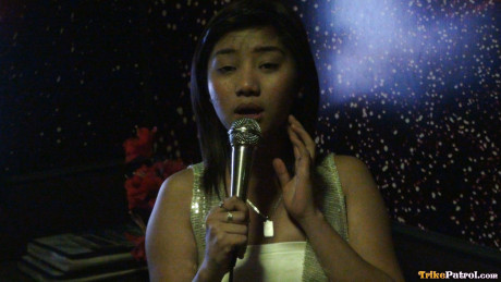 Ravishing Filipina Joy Alano gives sloppy head and gets fucked at a hotel