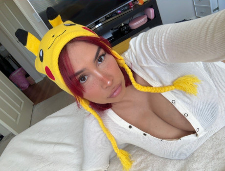 Buxom babe Angel shows off her monstrous boobies & enjoys some POV hardcore sex