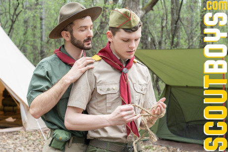 Scout Boys Scout Ethan, Scoutmaster Barrett