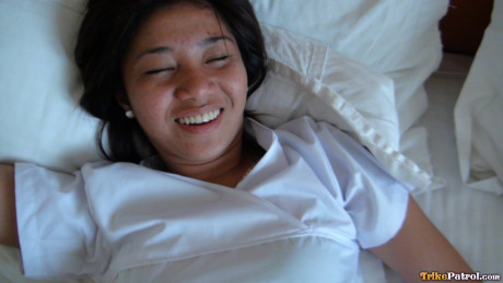 Attractive Filipinas Joanna and Joy enjoy a POV fuck and give a hot double oral sex