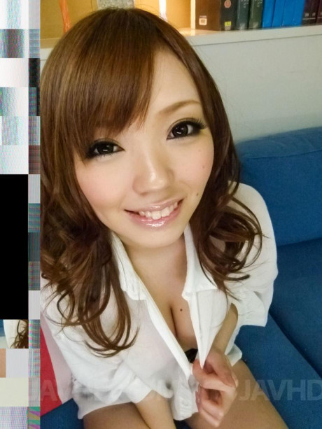 Japanese girl girl girl Megu Kamijo exchanges oral sex with a lovers of boys