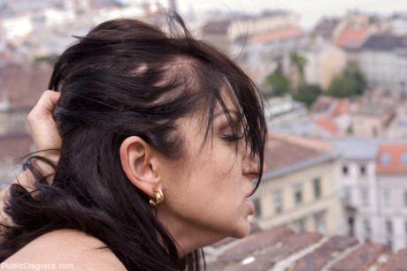 Smoking hot older Lea Lexis gets her cunt stuffed in a public place