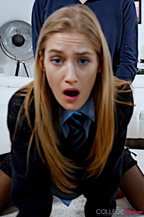 College Uniform performed by Tiffany Tatum Hot XXX