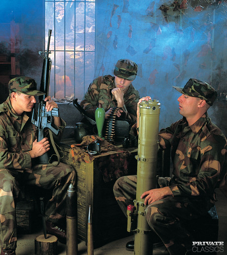 Angelica Bright, the Iron Sergenat Does it with Soldiers