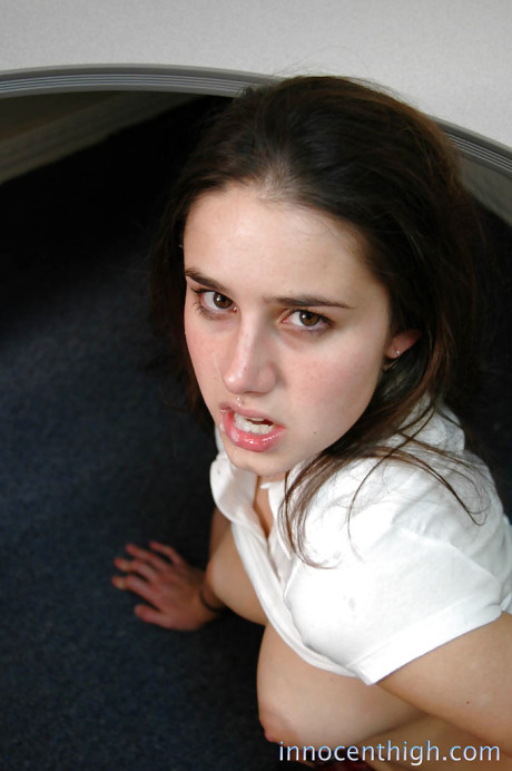 Wild schoolgirl teenie hardcore twat penetrated with a dick