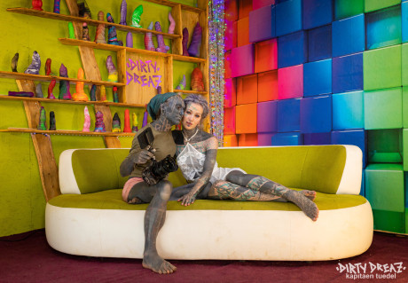 Alternative individuals model in the undressed and while clothed as well