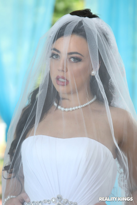 Angelic bride Whitney Wright swallowing & having anal sex with her fiance