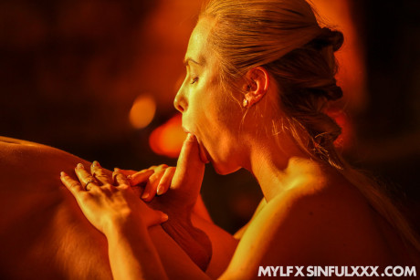 Teenie with tiny titties Vinna Reed gets striped & sexed in front of a fireplace